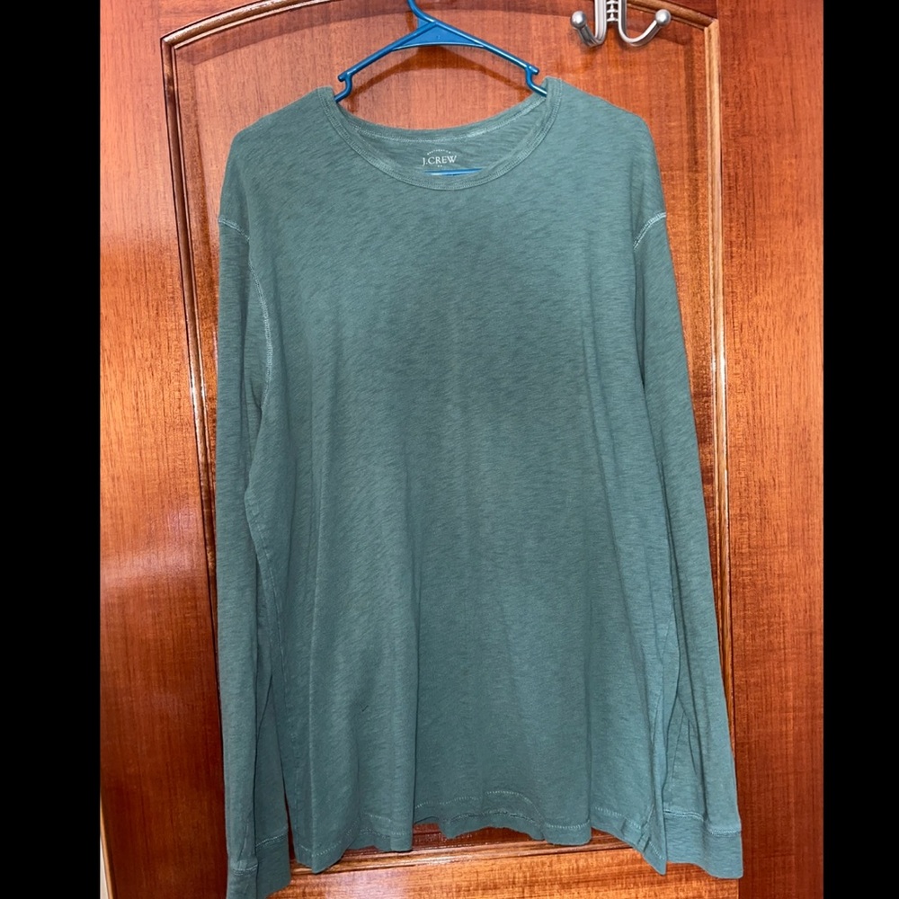 J. Crew long sleeve t-shirt, forest green